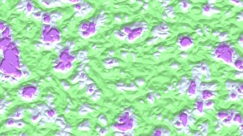 Flowing liquid paint abstract background. 3d render motion graphic. Stock Footage 127388093