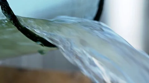 Flowing liquid in winery equipment Stock Footage 76907119