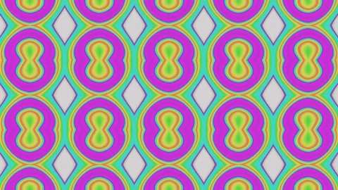 Flowing Mesmerizing Endless Bright Pattern VJ Loop Stock Footage 171713884