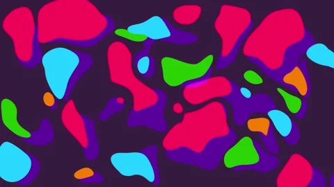 Flowing Motion Pattern Gradient Background Stock Footage 132233105