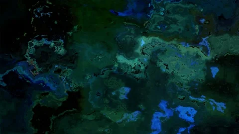 Flowing movements patterns surface  evoking toxic smoke pollution  in the night Video stock 125419468