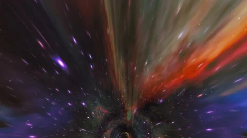 Flowing Nebula Stars Loop 4K Stock Footage 279655148