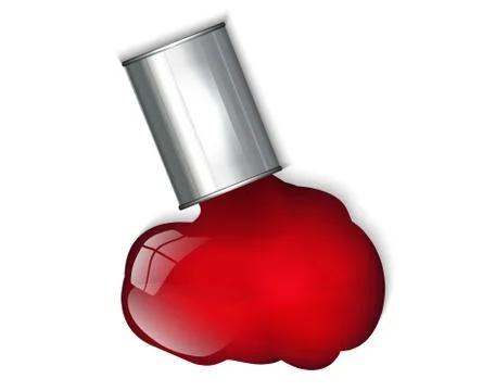 Flowing paint for the background. Stock Illustration