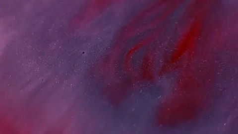 Flowing paint stream ripple fluid ink water drip Video stock 316899621