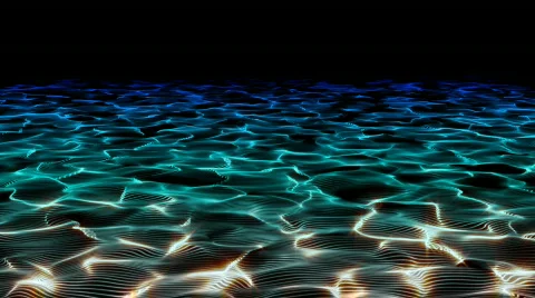 A flowing particle background Stock Footage 645775