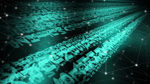 Flowing patterns embracing energetic flow and stylish backgrounds of animated Video stock 252362732