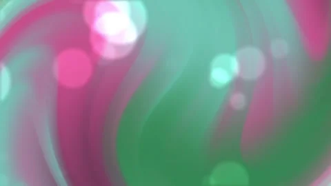 Flowing Pink and Teal Gradient with Bokeh Lights Abstract Motion Background Stock Footage 340581145