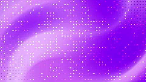Flowing purple gradient with white dots overlay Stock Footage 326372210