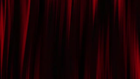 Flowing red fabric creating a dramatic backdrop with soft folds and shadows Stock Footage 310000510
