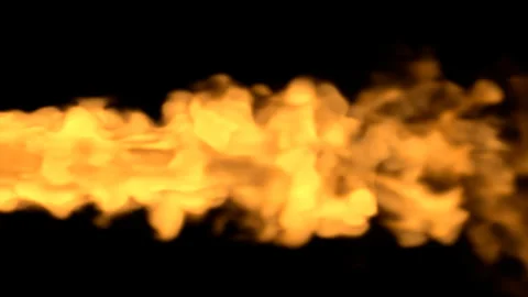 Flowing Red Flames Video stock 327607149
