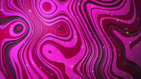 Flowing Red Glitter Background, Liquid Background Video stock 227911819