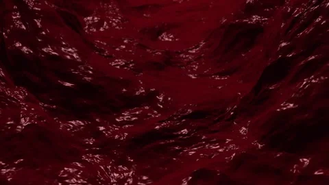 Flowing River of Blood Horror Background Stock Footage 312883874