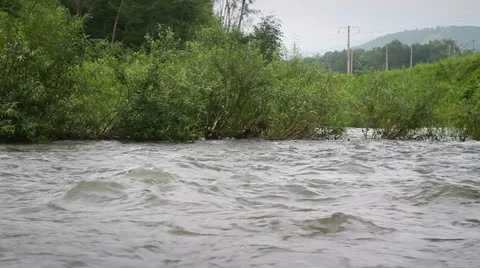 Flowing river Stock Footage 26266420