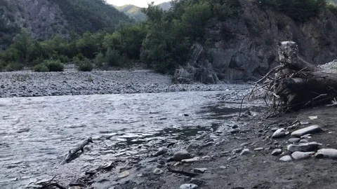 Flowing River 動画素材 93579513