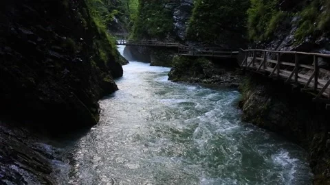 Flowing river Stock Footage 198642357