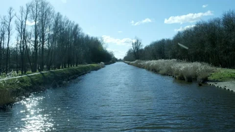 Flowing river Video stock 234236698