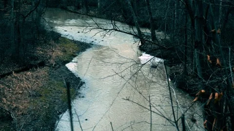 Flowing river 스톡 동영상 261111526