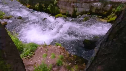 A flowing river Stock Footage 293018135
