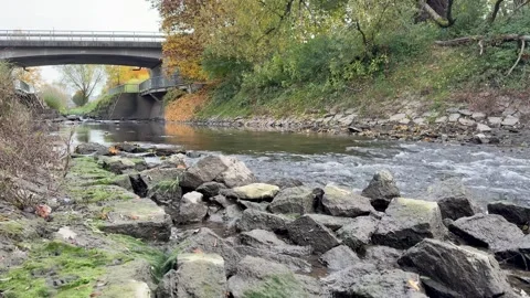 Flowing River Video stock 320831048
