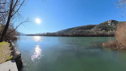 Flowing river Stock Footage 324564928