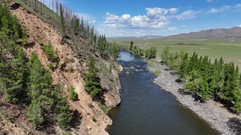 Flowing River Stock Footage 335263589