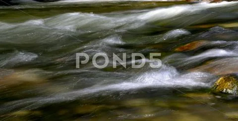 Flowing river Stock Photos