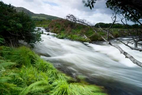 Flowing river Stock Photos