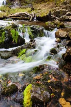 A flowing river Stock Photos