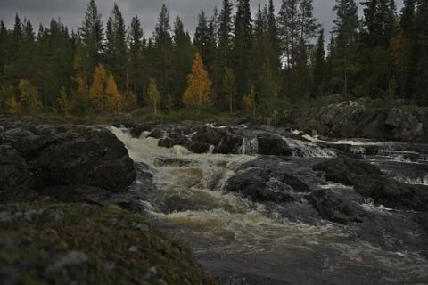 A flowing river Stock Photos