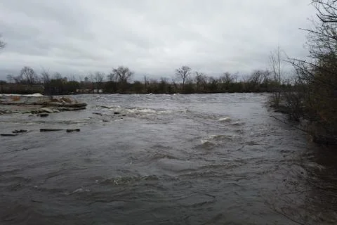 A flowing river Stock Photos