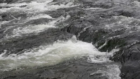 Flowing River Rapids Stock Footage 165417401