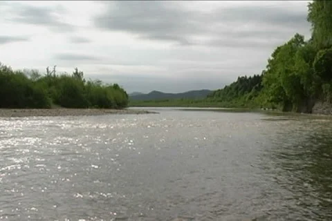 Flowing river vol 1 Stock Footage 5555620
