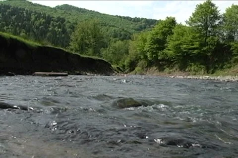 Flowing river vol 11 Stock Footage 5612522