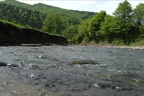 Flowing river vol 4 Stock Footage 5617690