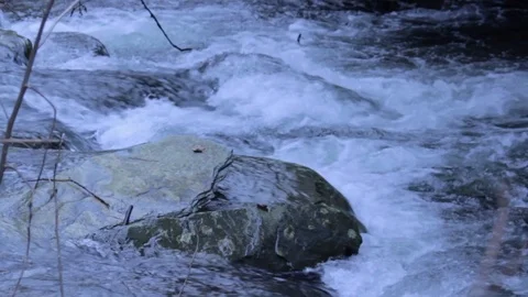 Flowing River Water Stock Footage 100963365