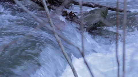 Flowing River Water Stock Footage 100966949