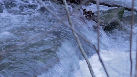 Flowing River Water Stock Footage 100968171