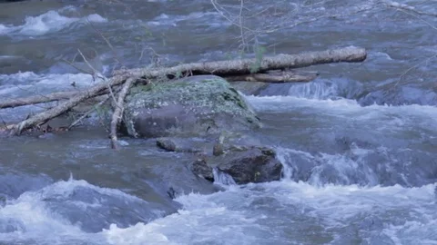 Flowing River Water Stock Footage 100994047