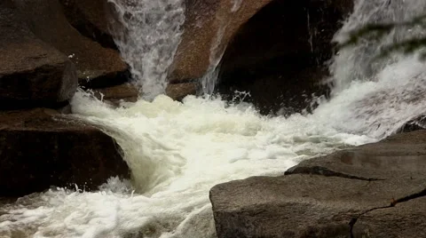 Flowing River Waterfall 12 Video stock 48948503