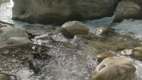 Flowing Rocky River Stream Stock Footage 282931718