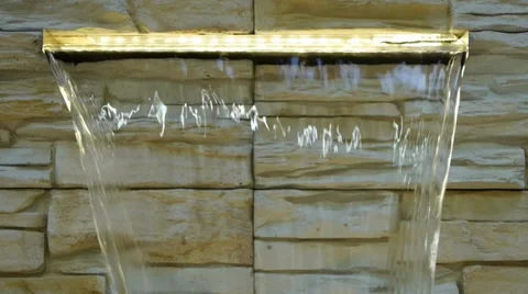 Flowing spring water Stock Footage 36743919