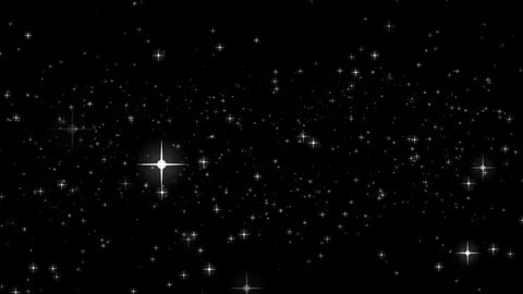 Flowing stars motion particles background glitter Stock Footage 121461260
