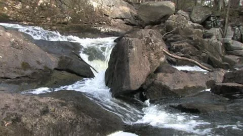 Flowing Stream Video stock 10829551