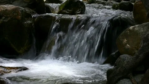Flowing stream Video stock 81626619