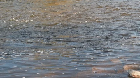 Flowing stream Stock Footage 120655430