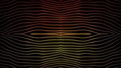 Flowing Sunset Lines Video stock 88479925