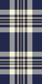 Flowing textile texture plaid, customized seamless background vector. Coat .. Illustrazione stock