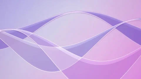Flowing translucent and opaque wave-like shapes undulate across the frame Stock Footage 340831281