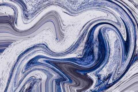 Flowing water in abstract pattern イラスト素材