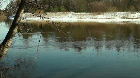 Flowing water Stock Footage 45410861